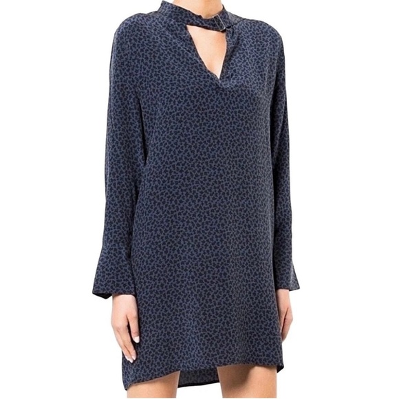 Equipment Dresses & Skirts - Equipment Femme Cadence Dress Large Floral Print 100% Silk Tunic Shift Dress